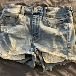 American Eagle jean shorts